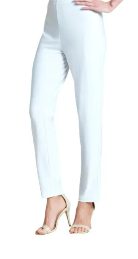 002- Clara Sun Woo White Straight Leg Pant