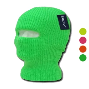 1 Dozen Beanies Neon Youth Ski Face Mask Boys Girls Kids Wholesale Lot Bulk