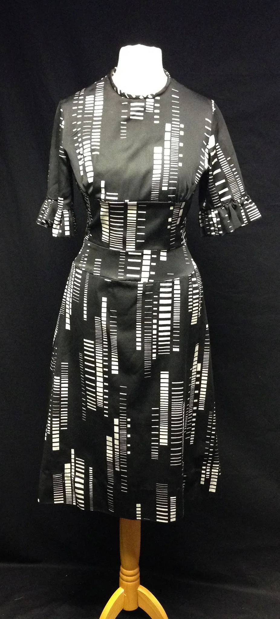 1950s Monochrome Dress and Jacket