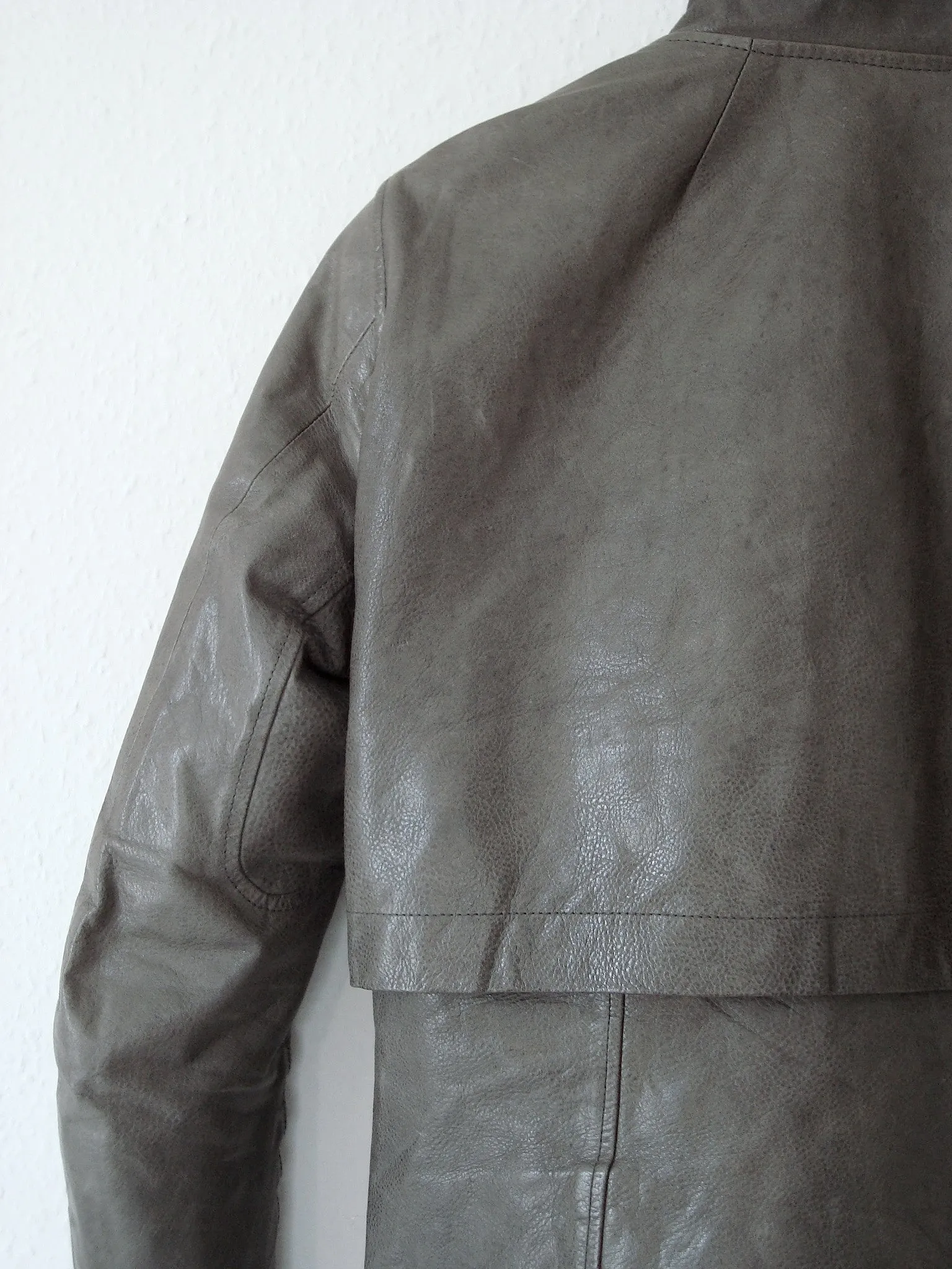 2009 Structured Lamb Leather Bauhaus Jacket