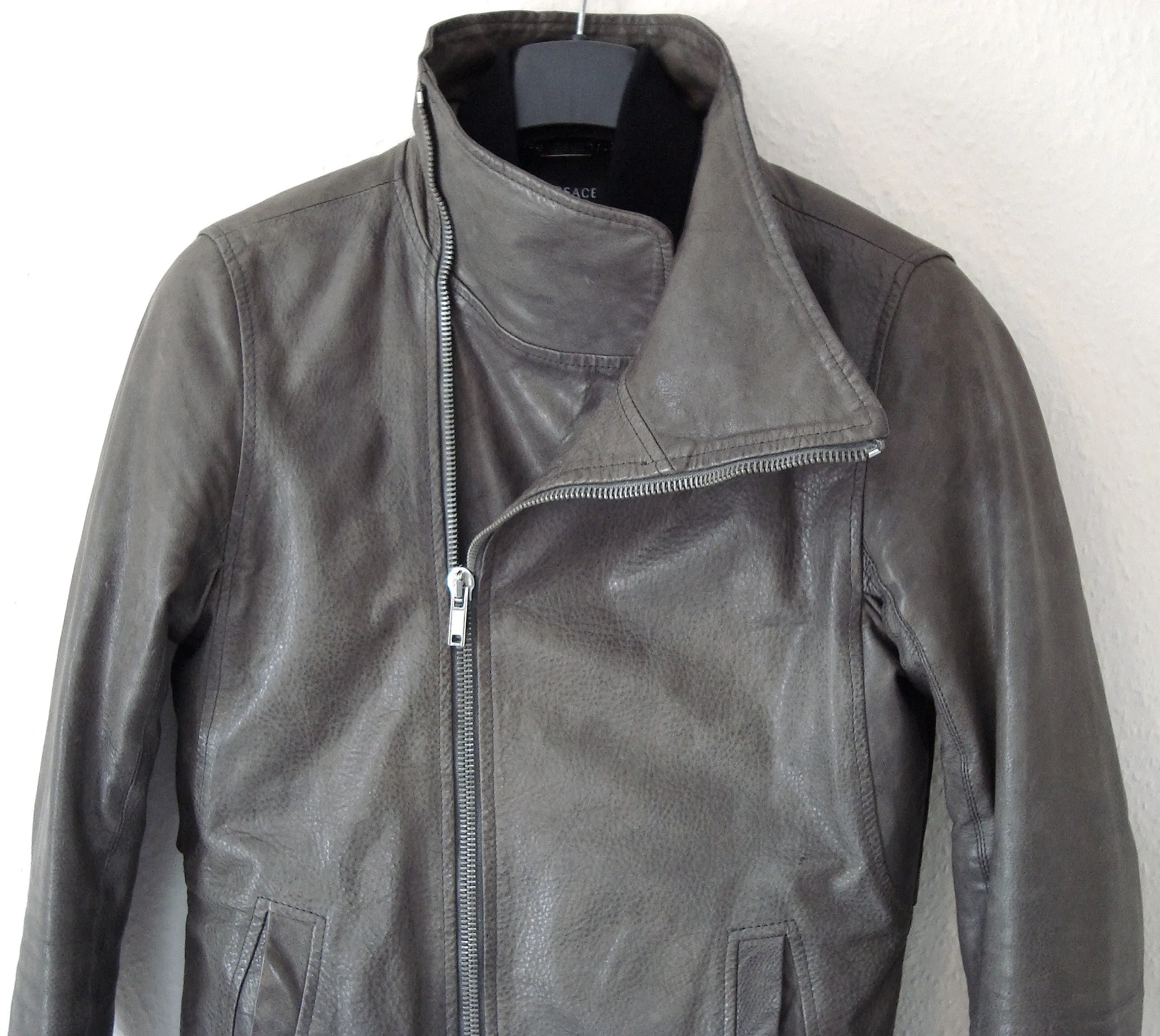 2009 Structured Lamb Leather Bauhaus Jacket