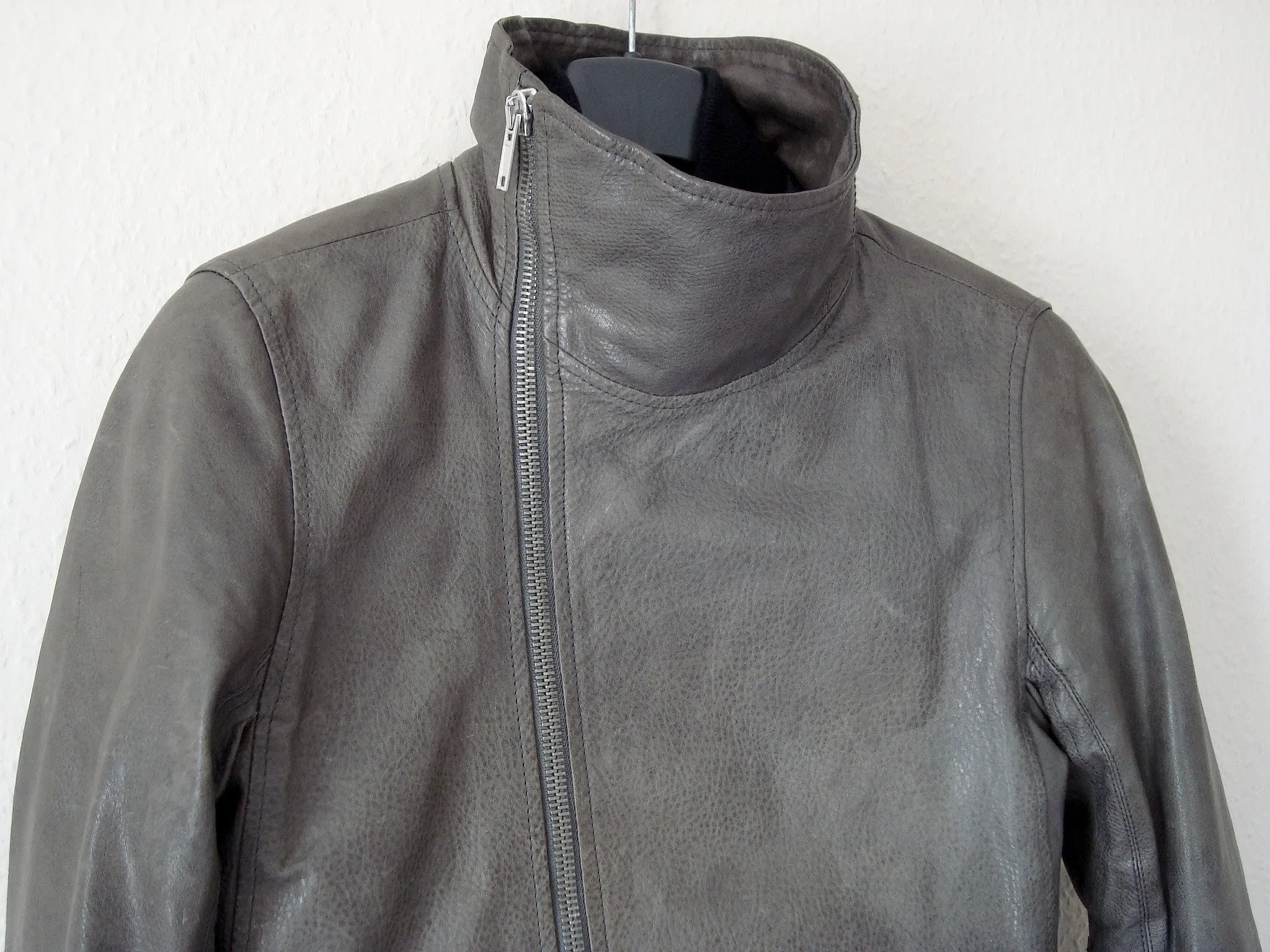 2009 Structured Lamb Leather Bauhaus Jacket