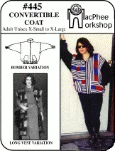 #445 CONVERTIBLE COAT