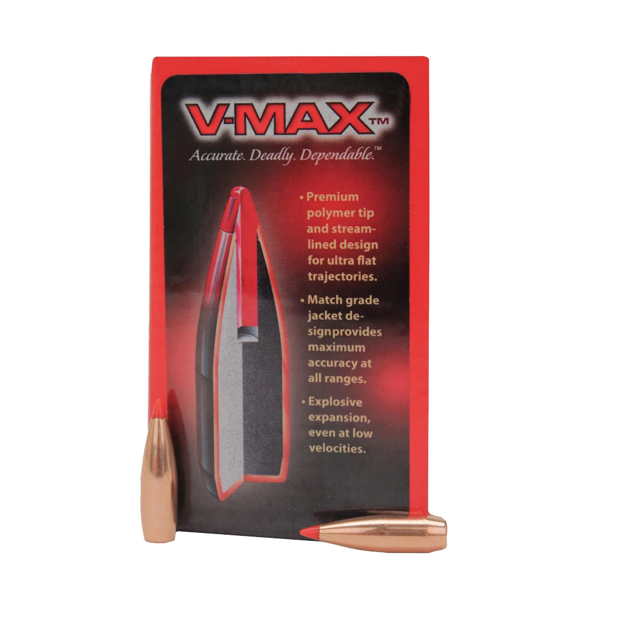 6.5mm Bullets - 95 Gr V-Max (Per 100)