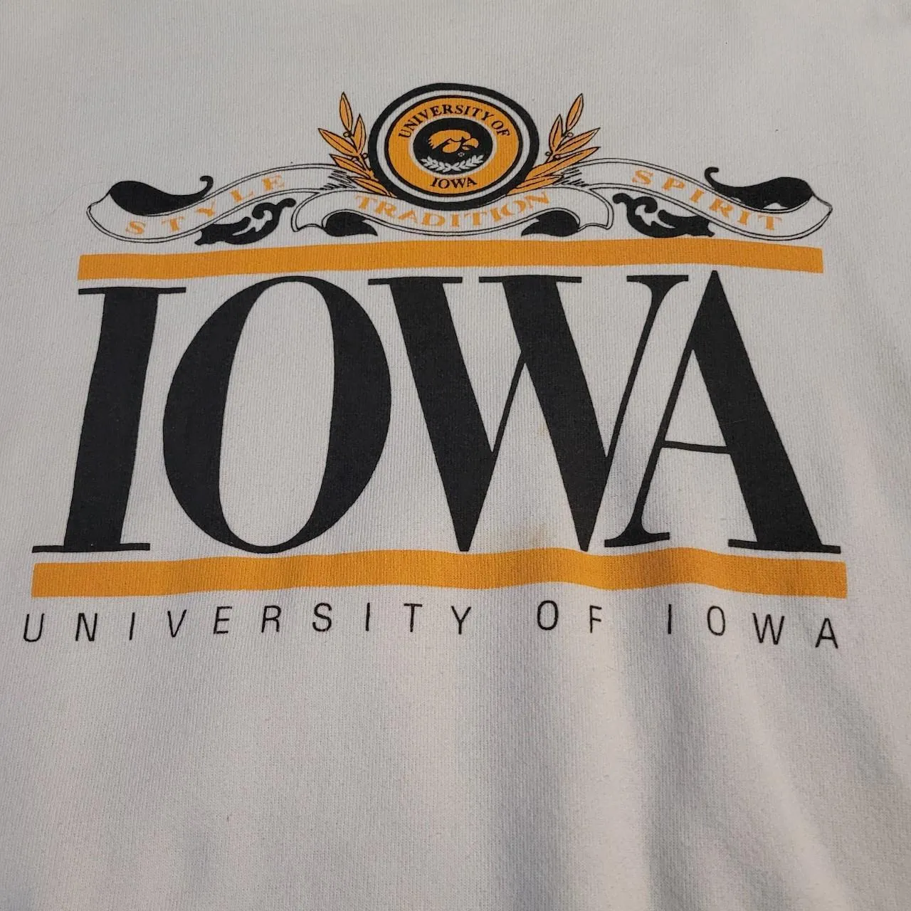 90's Vintage University of Iowa Graphic Crewneck