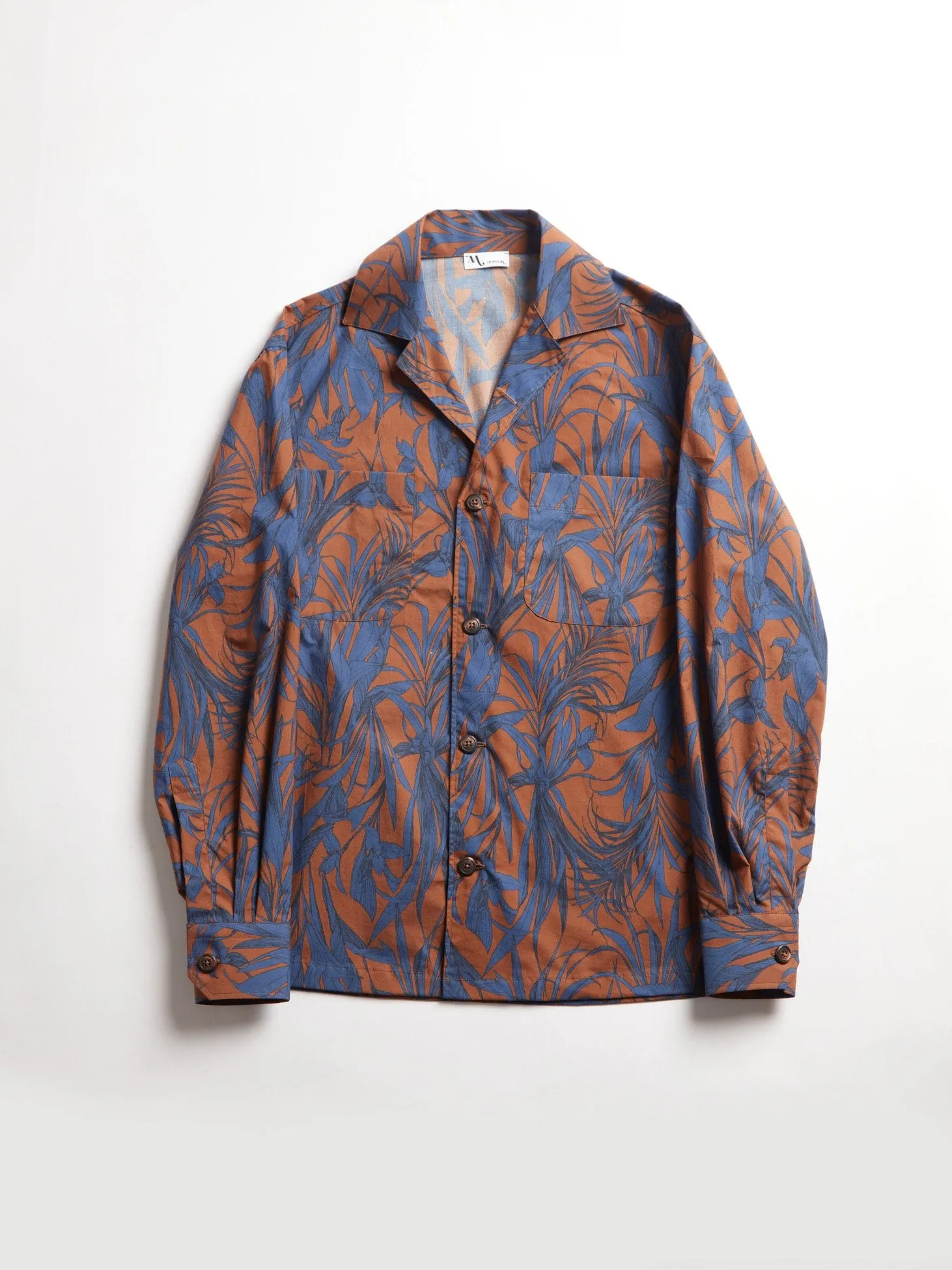 AABBA FLOWER PRINT OVERSHIRT