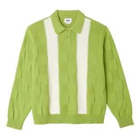 Albert polo sweater Tarragon green multi