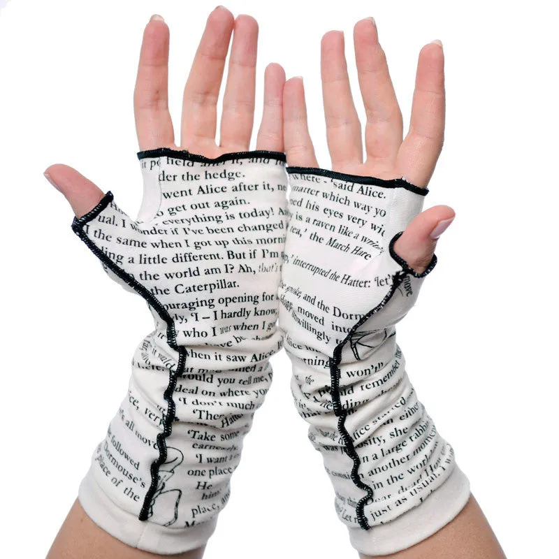 Alice in Wonderland Writing Gloves