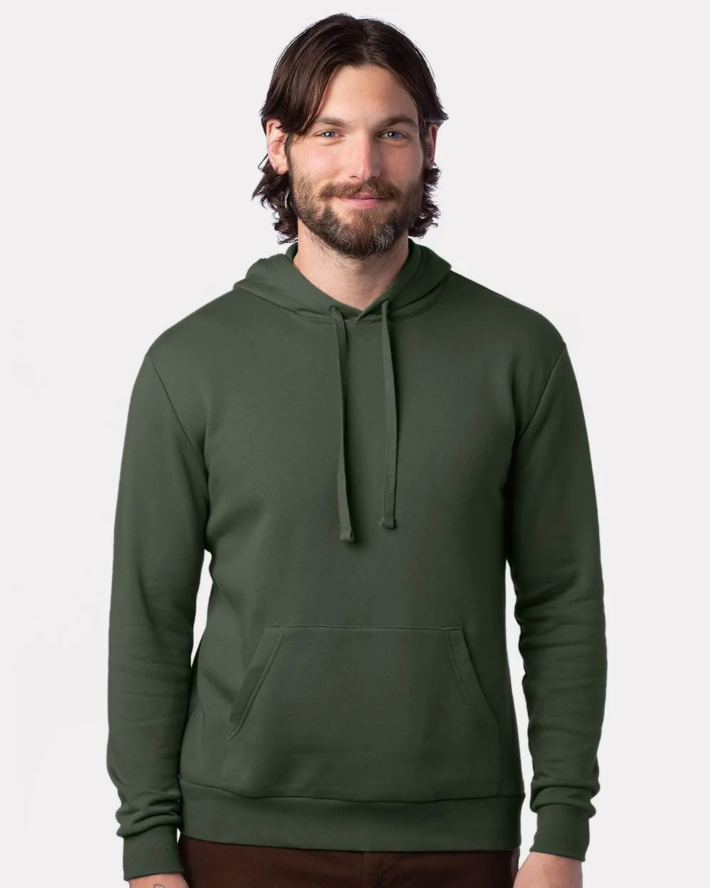 Alternative Men's Eco-Cozy Fleece Pullover Hoodie