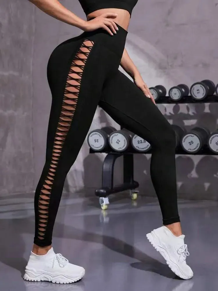 Amelia Hollow Seamless Leggings