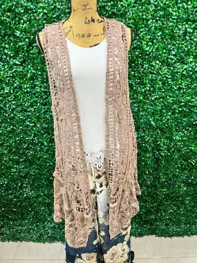 Any Day Lace Vest