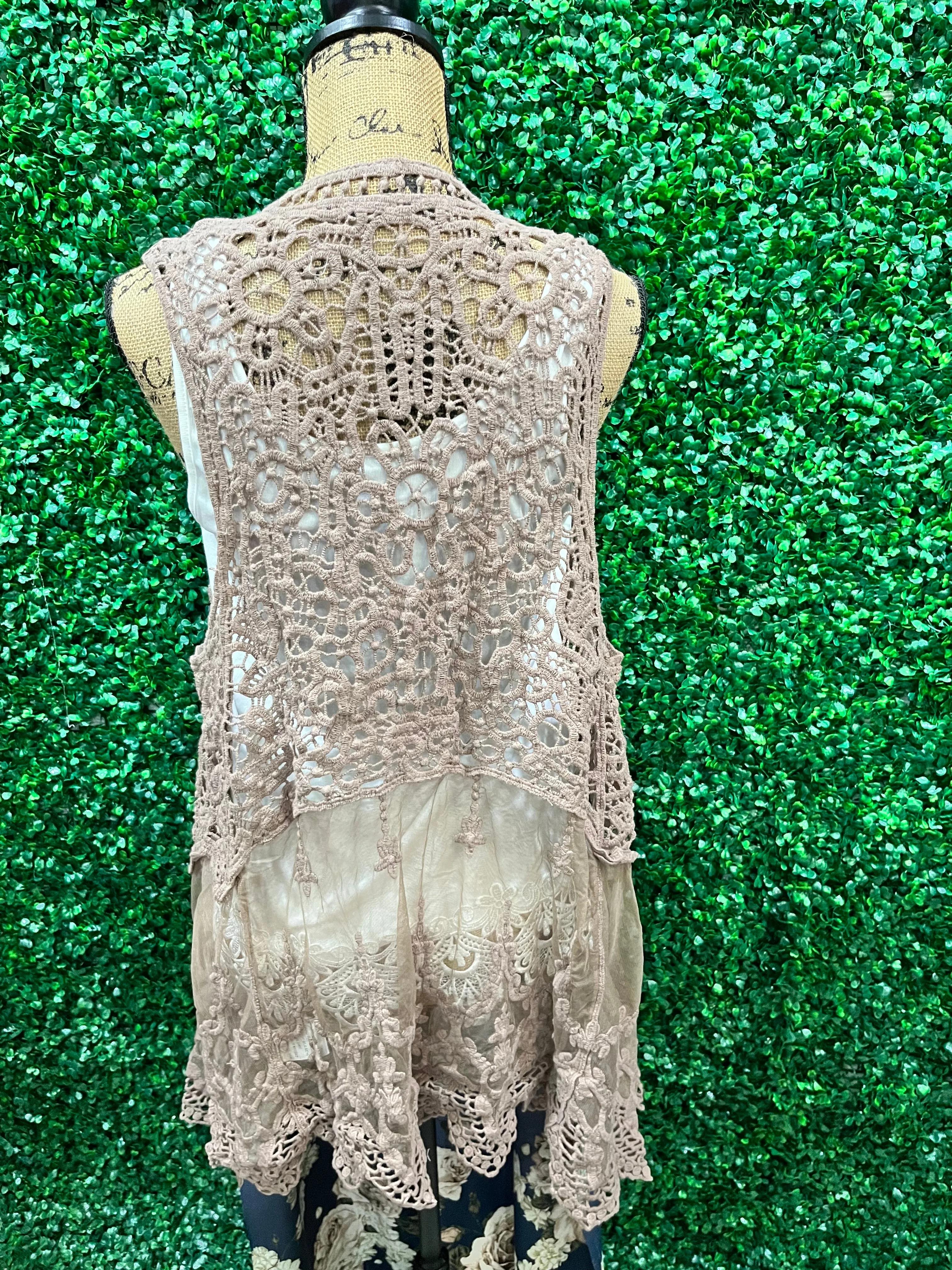 Any Day Lace Vest