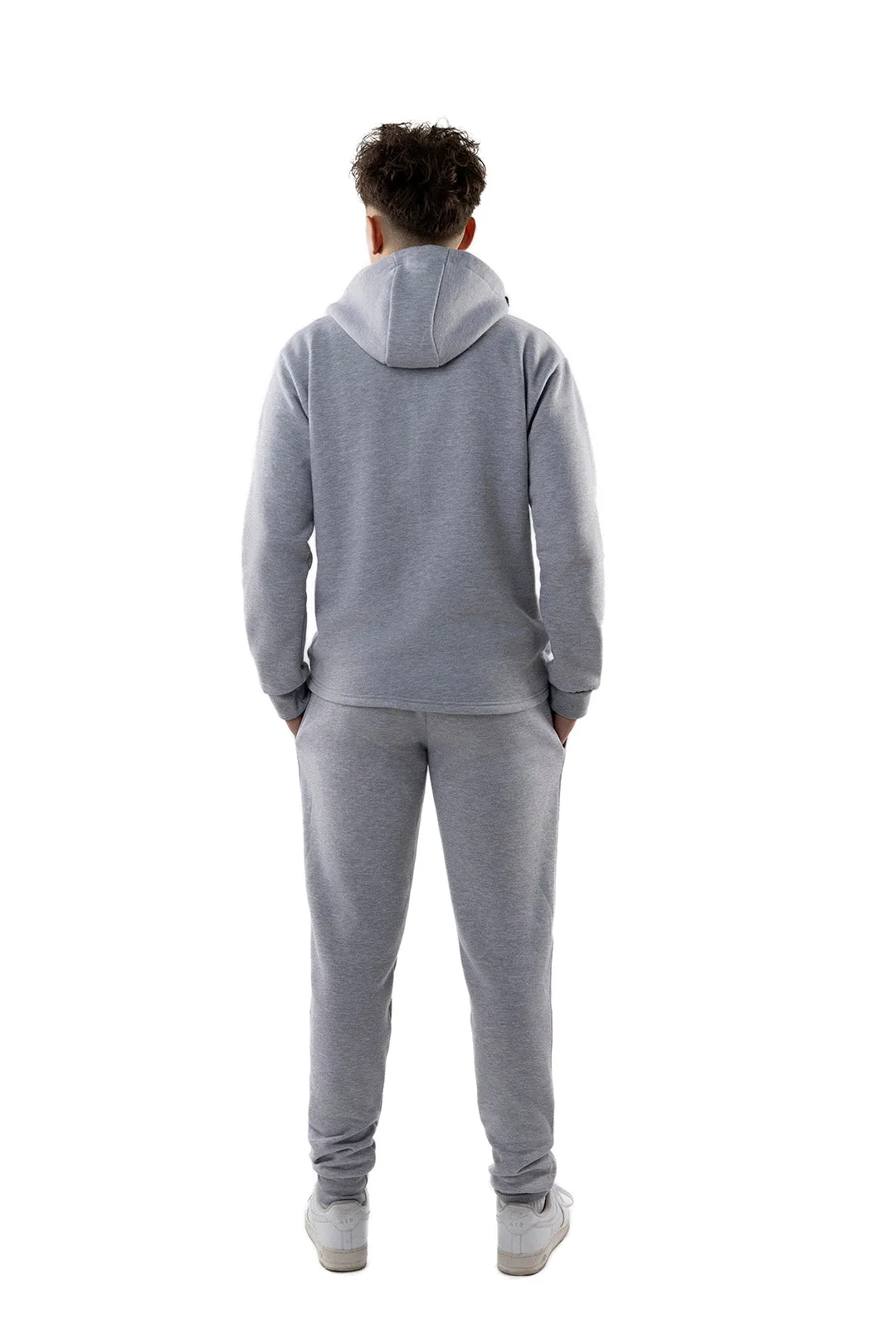 AR Sportswear Men's Hoodie Tech Fleece Joggers 2Pcs Set