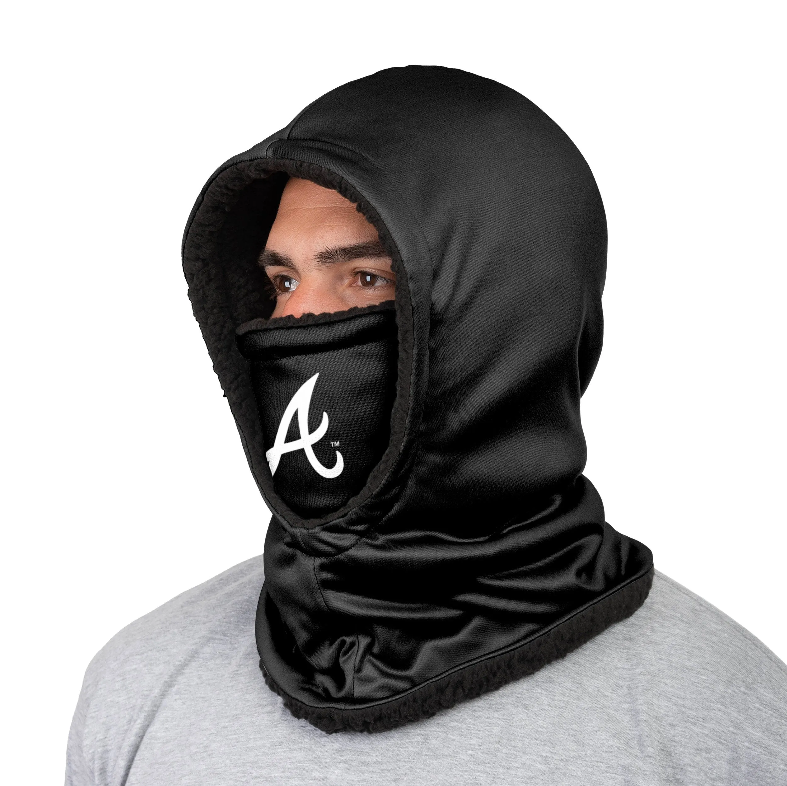 Atlanta Braves MLB Black Hooded Gaiter