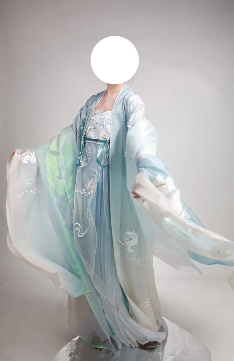 Aurora 水云天 Modernized Tang Dynasty Moon Goddess Heziqun Set