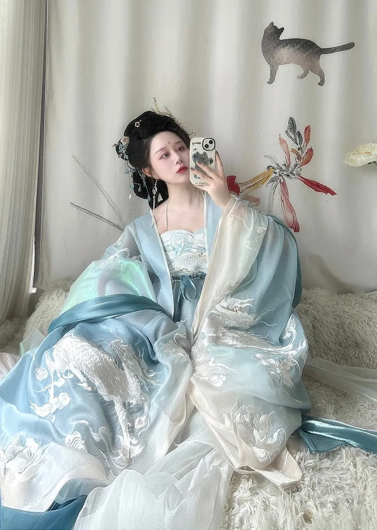 Aurora 水云天 Modernized Tang Dynasty Moon Goddess Heziqun Set