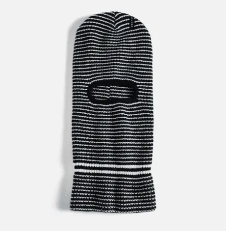 Autumn Striped Balaclava