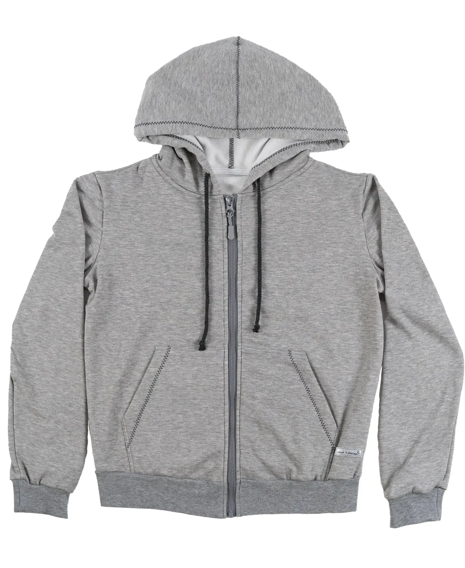 BFF Grey Fleece Hoodie Women's - for dog lovers!  ****FINAL SALE ****