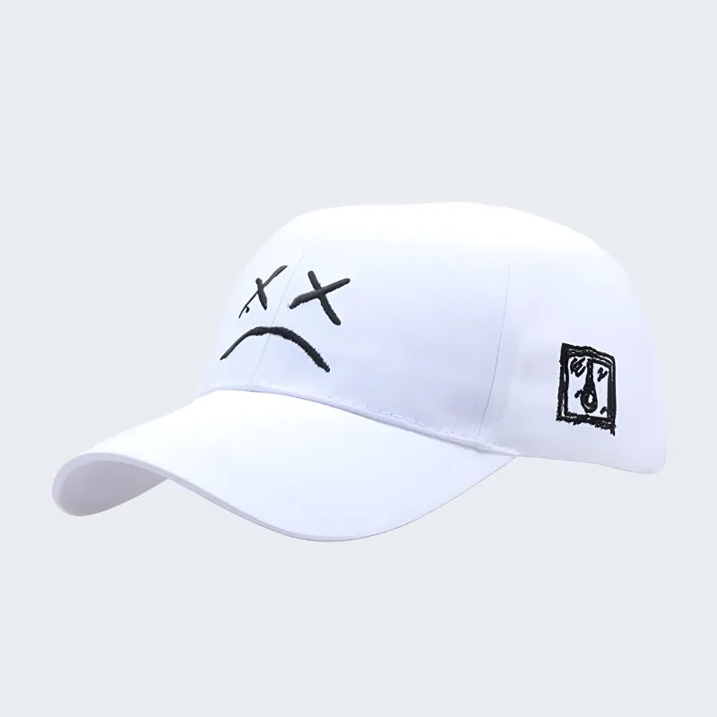 Black and White Baseball Cap