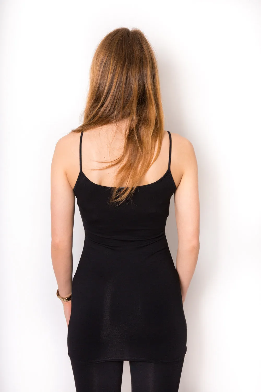 Black Long Alison Vest