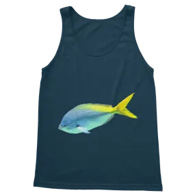 Blue Yellow Fish Classic Adult Vest Top