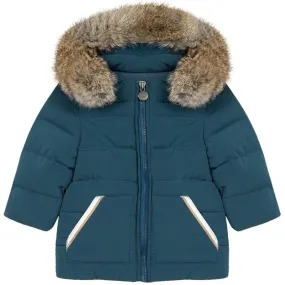 Boys Blue Puffer Jacket