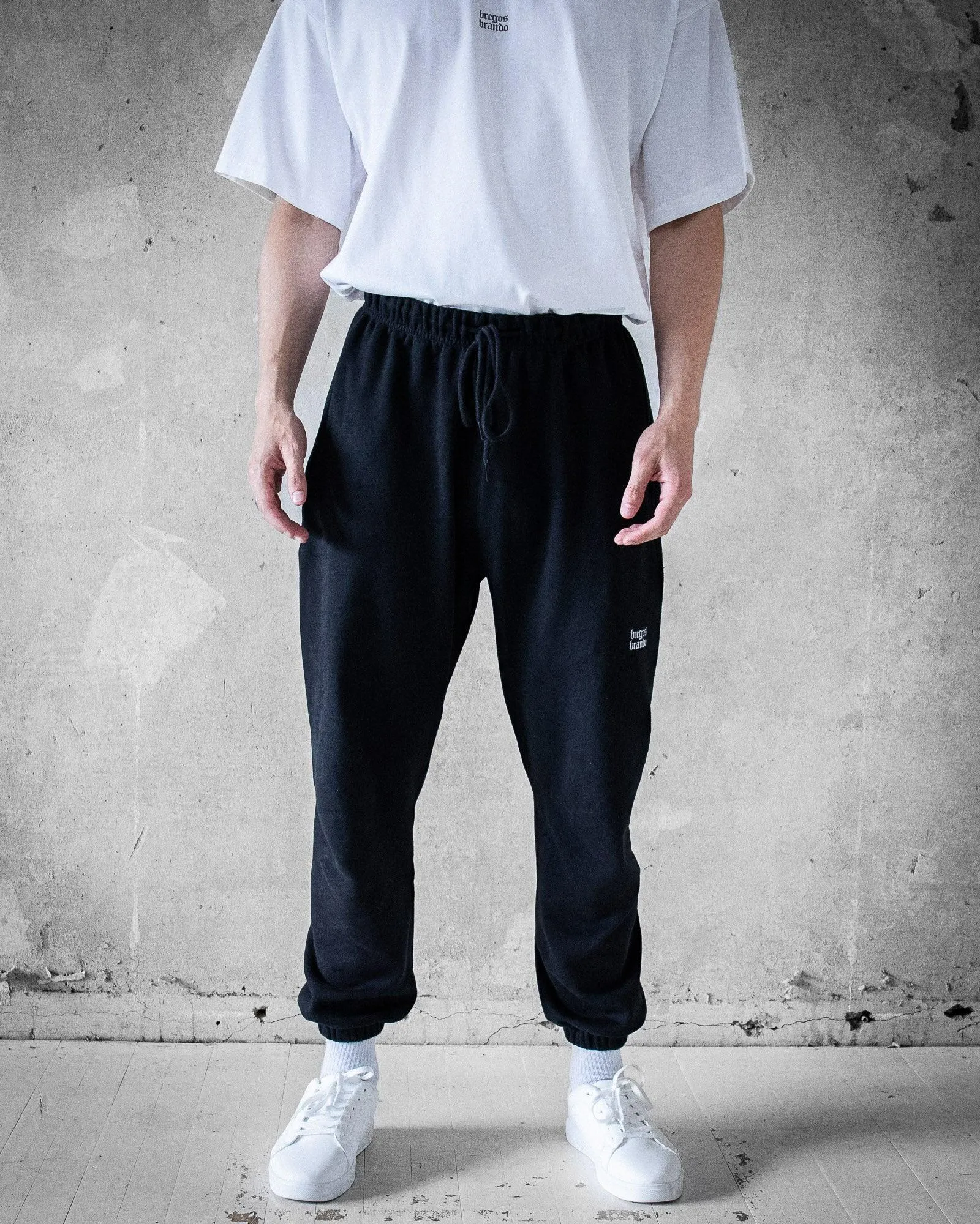 Bregos Pants | Black Men's Sweatpants