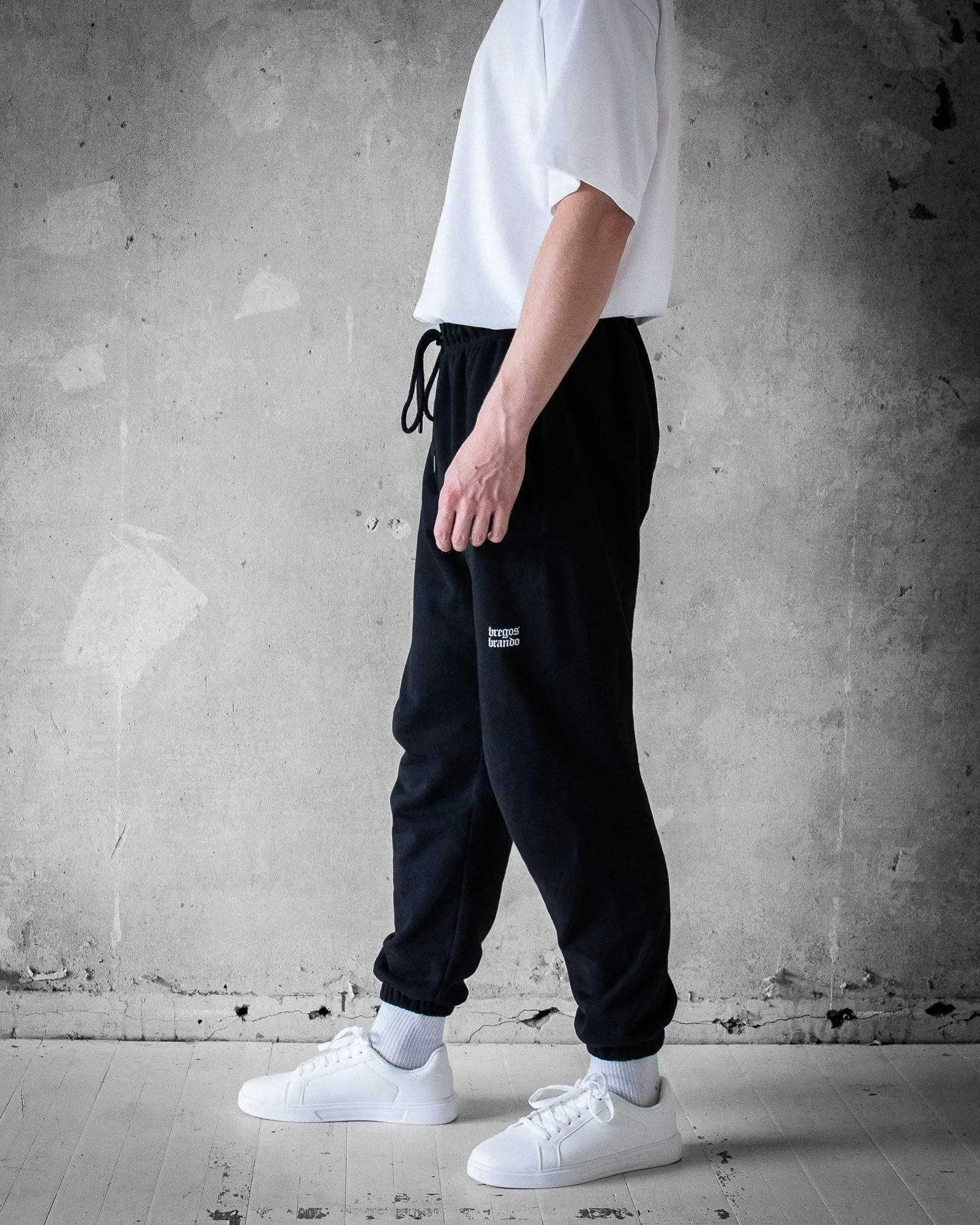 Bregos Pants | Black Men's Sweatpants