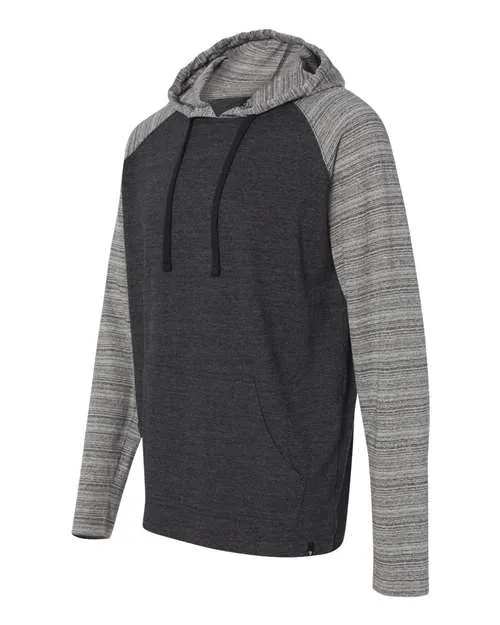 Burnside Men's Yarn-Dyed Hooded Raglan T-Shirt