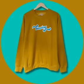 Buzzing - Mustard Hoodie or Sweater