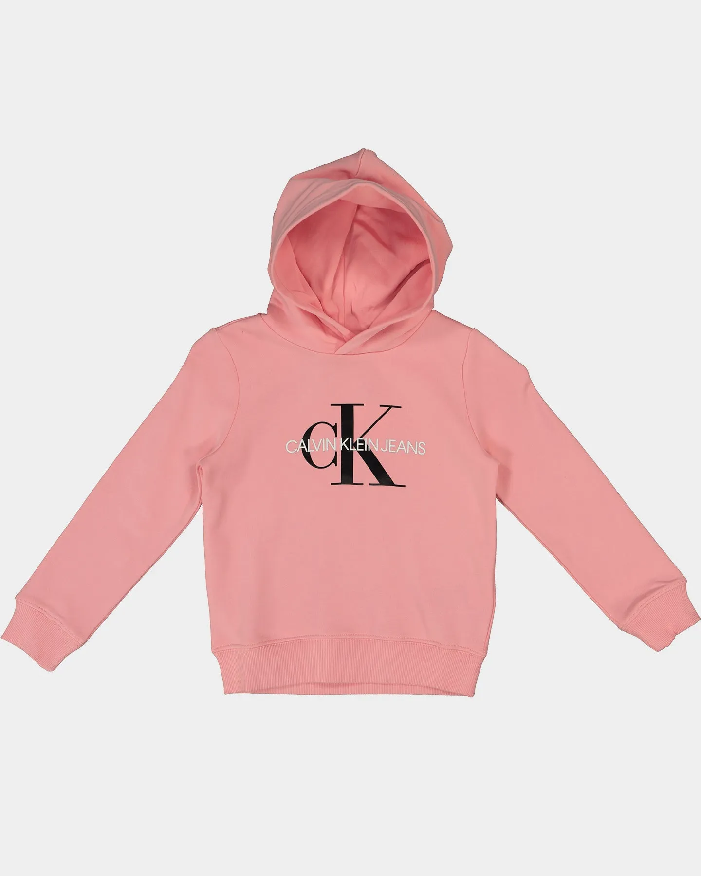 Calvin Klein Kid's Monogram Hoodie Soft Berry