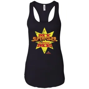 Captain Marvel My Superpower Is Being Me Women Tank Top