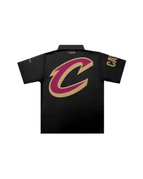 Cleveland Cavaliers "Big Logo" Traditional Barber Jacket