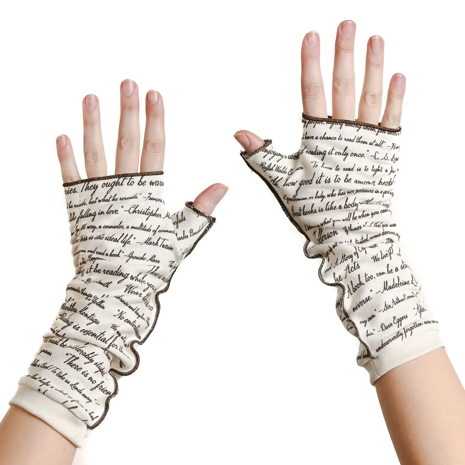 Commit To Lit Writing Gloves