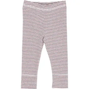 Copenhagen Colors Blue/Red Stripe Leggings