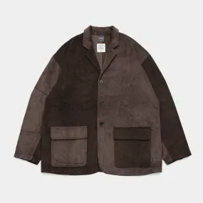 Corduroy Bi-Color Jacket [Brown/Brown] / 2420622