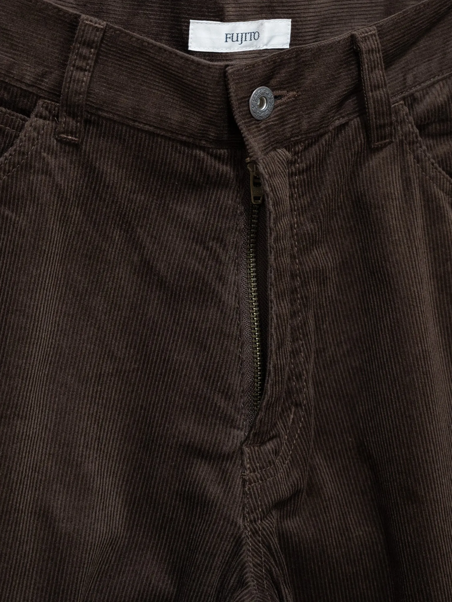 Corduroy Cowboy Pants - Brown