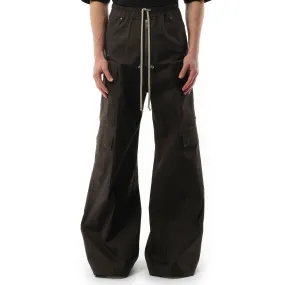 Cotton Poplin Cargobelas Pants in Dark Dust