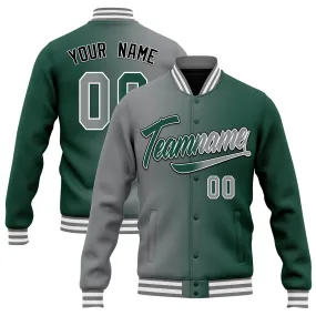 Custom Split Fashion Jacket Bomber Full-Snap Varsity Letterman Personalized Jacket FZ005-D028014-7