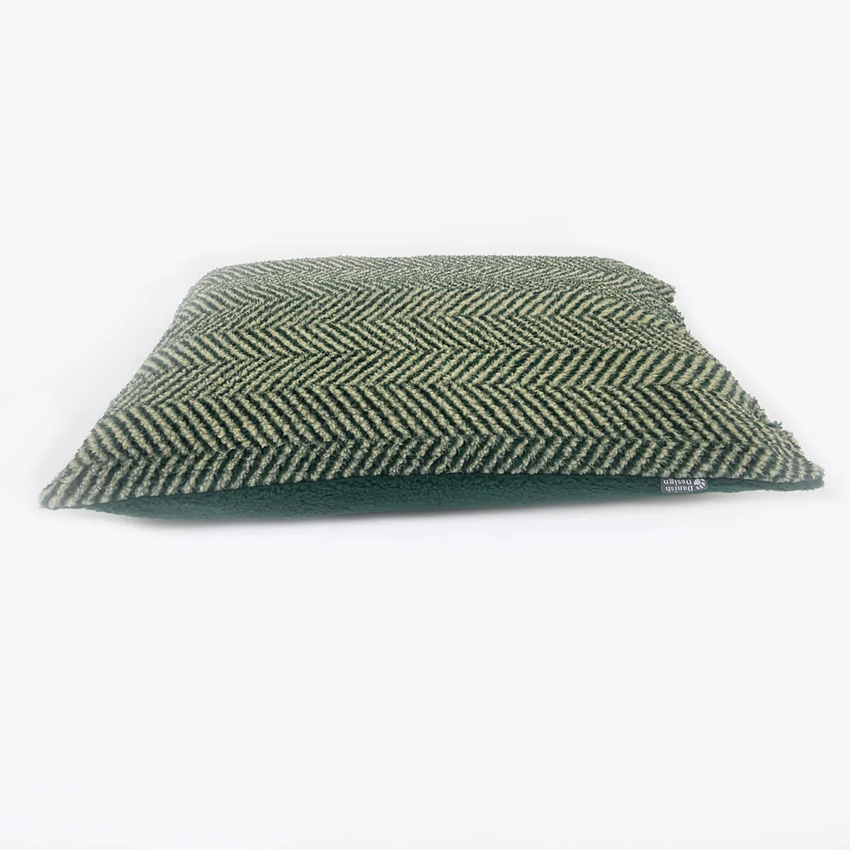 Danish Design Sherpa Fleece Green Herringbone Deep Duvet