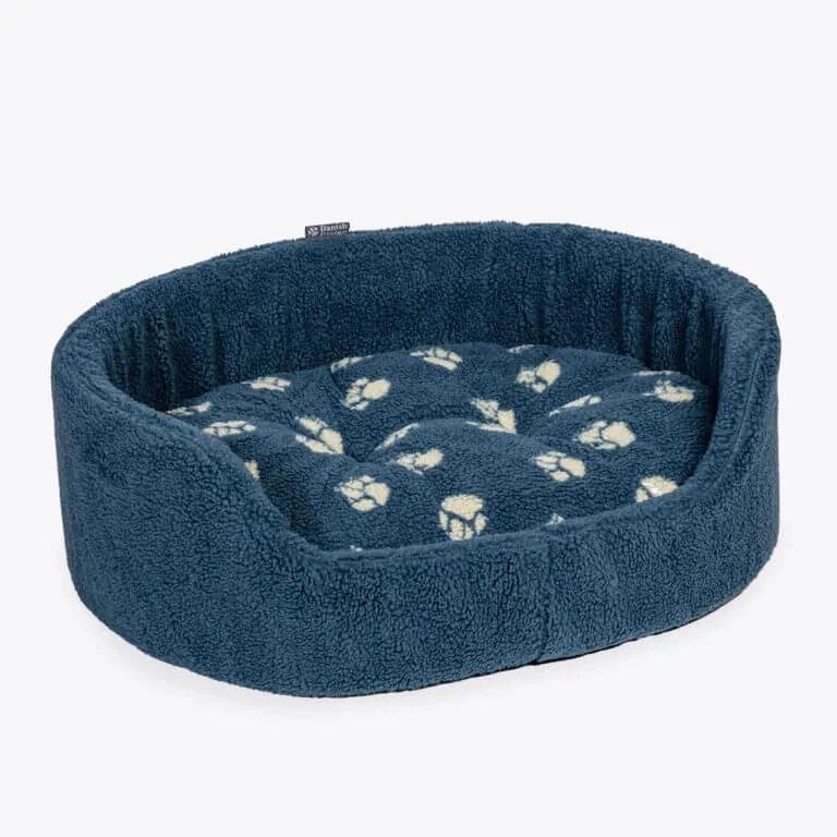 Danish Design Sherpa Fleece Harbour Paw Slumber Bed