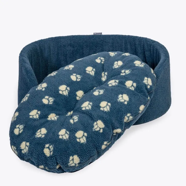 Danish Design Sherpa Fleece Harbour Paw Slumber Bed