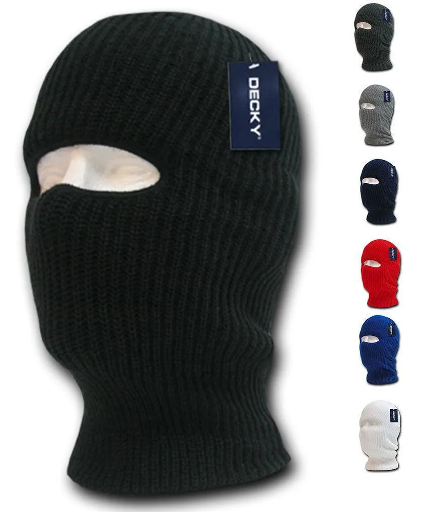 Decky 1 Hole Facemask Face Mask Tactical Beanies Balaclava Army Military Skiing Biker