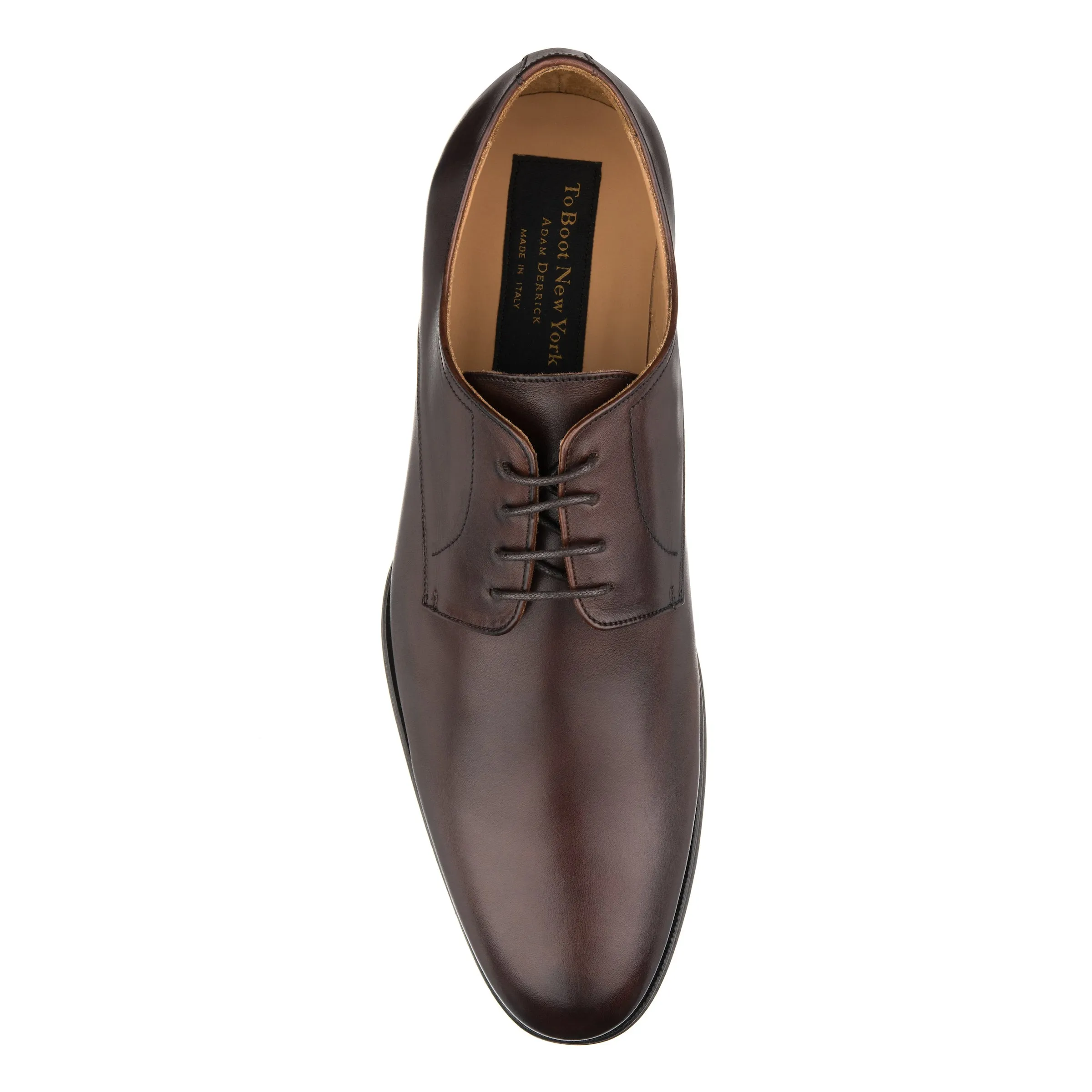 Declan Dark Brown Calf Derby