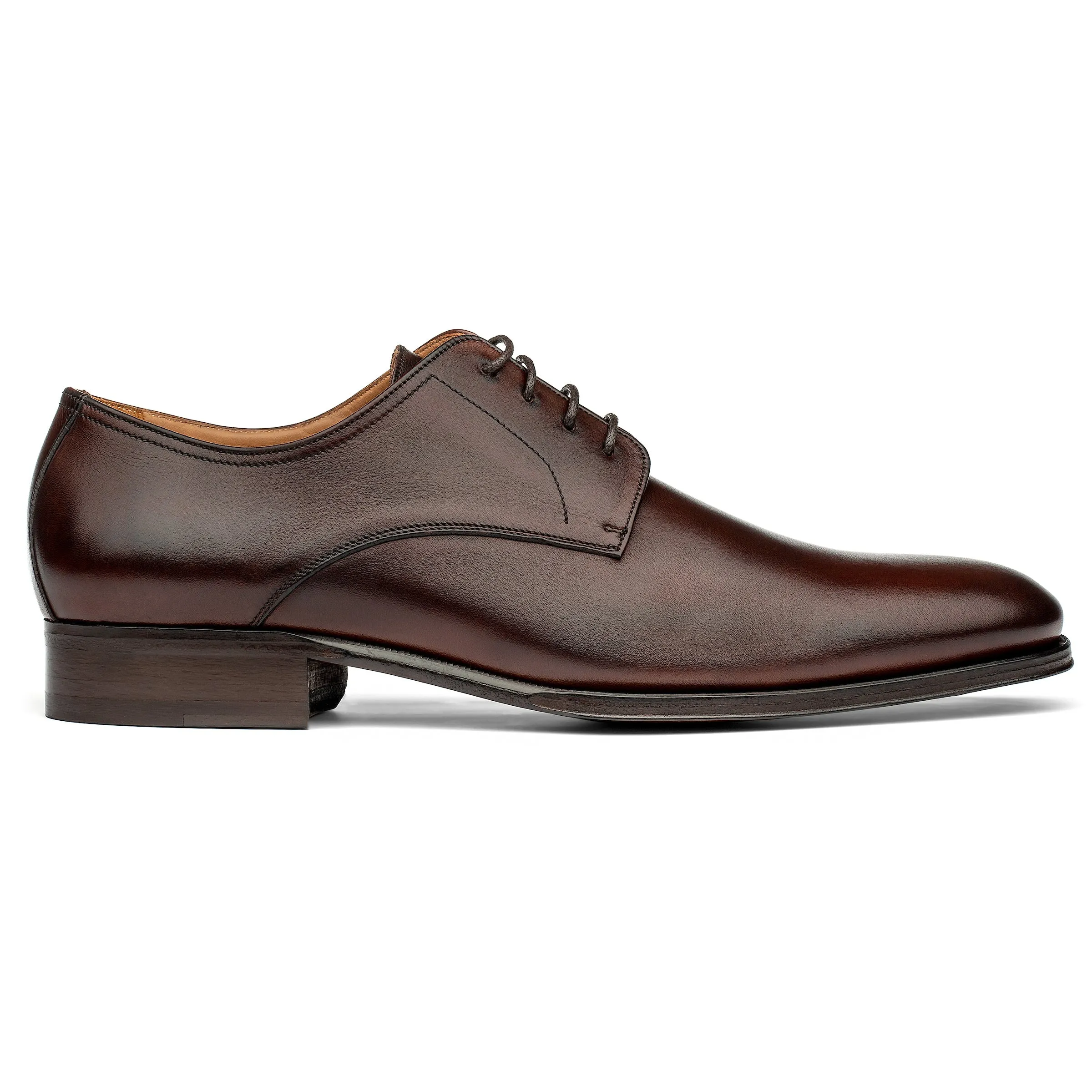 Declan Dark Brown Calf Derby