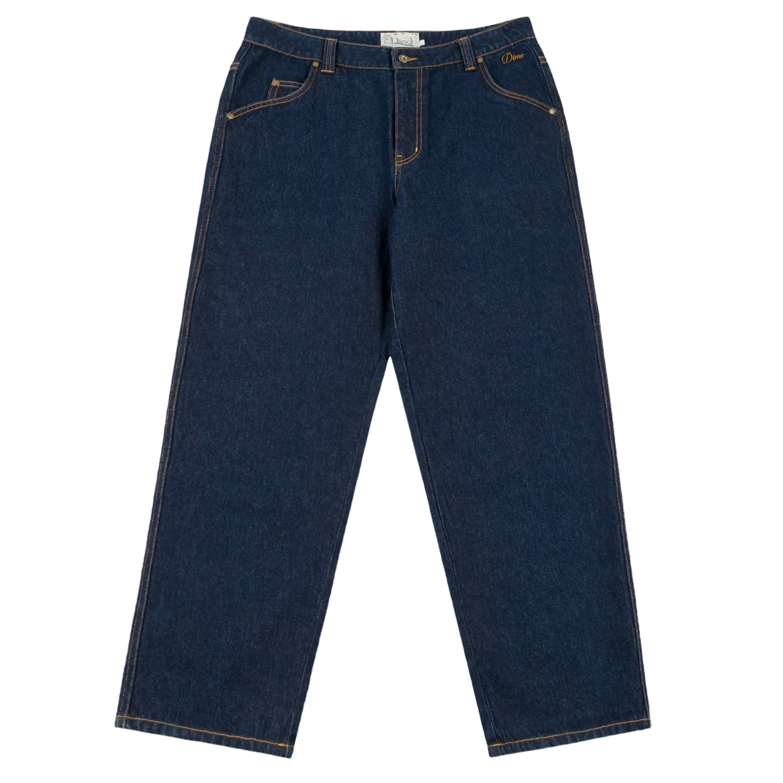 Dime Classic Relaxed Denim Pants: Indigo