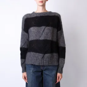 DONDUP SWEATER DT348 M00943R 002 920 BICOLOR