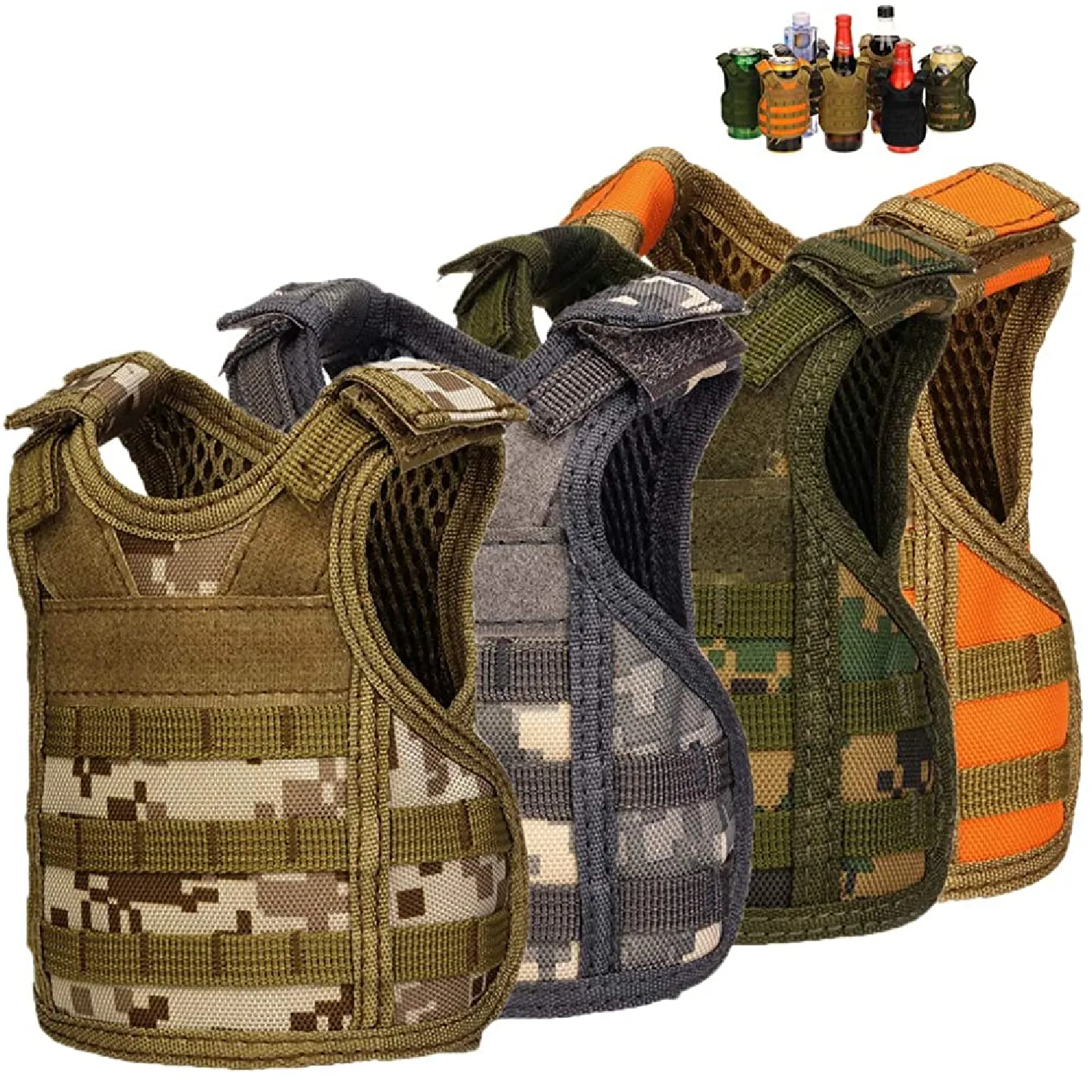 DSMY Tactical Vest Bottle Beverage Cooler