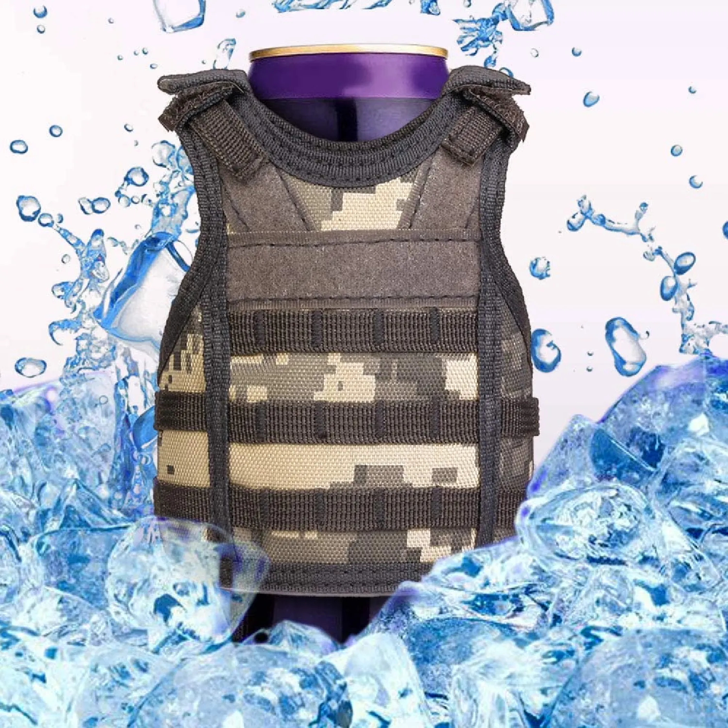 DSMY Tactical Vest Bottle Beverage Cooler