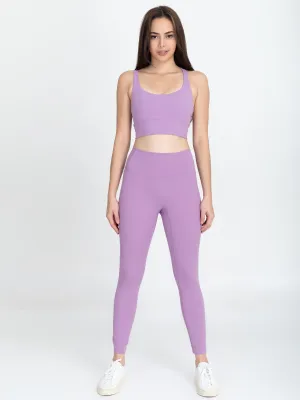 Easy Stretch 7/8 *Seamless Leggings in Taro